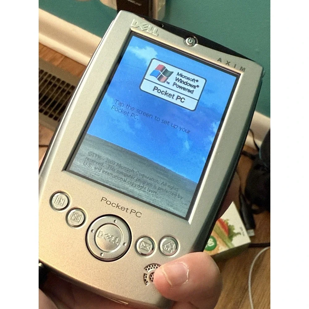 Dell Axim X5 HC01U, PDA Pocket PC Win Mobile 2003 400 MHz, working